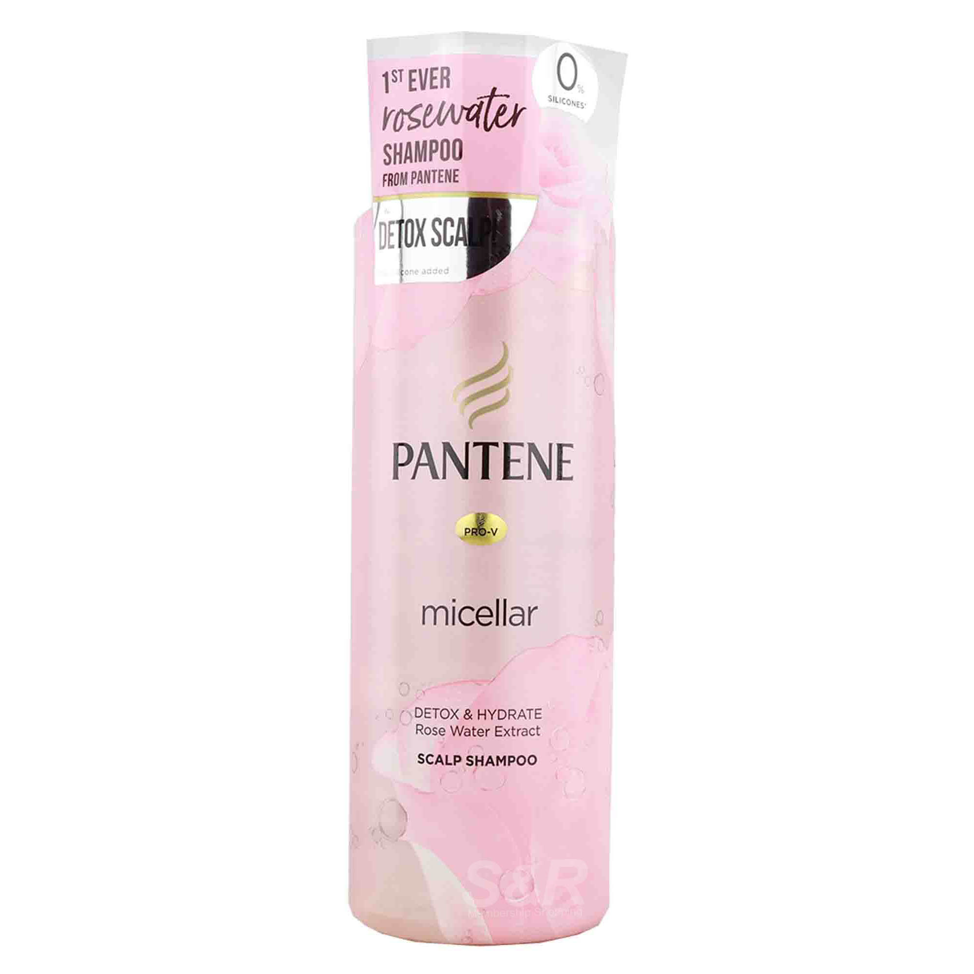 Pantene Pro-V Micellar Detox & Hydrate Scalp Shampoo 530mL